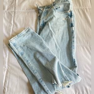 washed blue jeans from PACSUN